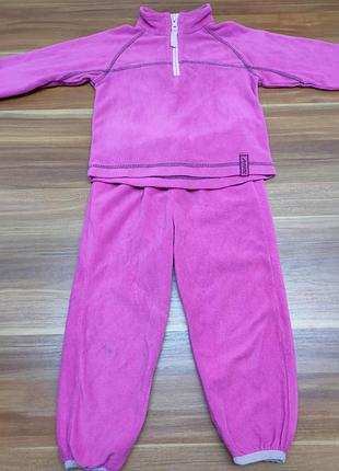 Костюм спортивный флисовый тёплый 92/2г