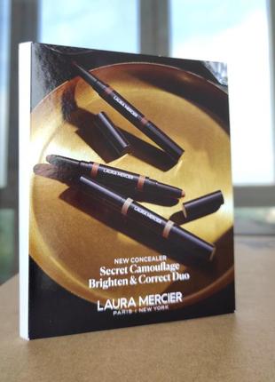 Палетка пробників консилерів laura mercier secret camouflage concealer stick duo8 фото