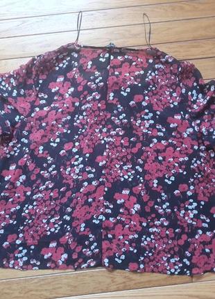 Шифонова блуза, розмір xl-xxl2 фото