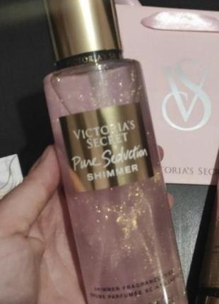 Спрей мист виктория сикрет,спрей victoria’s secret pure seduction shimmer2 фото