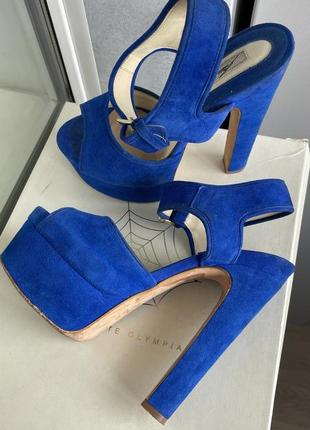 Brian atwood яскраво сині босоніжки оригінал 366 фото