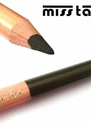 Miss tais 704 олівець для очей темно-зелено-оливковий міс таїс