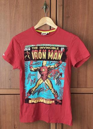Мужская футболка железный человек марвел | marvel iron man