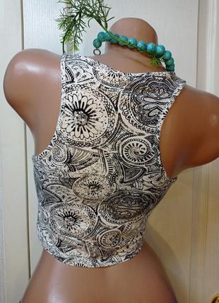 Стильная короткая  майка  хлопок 10 р