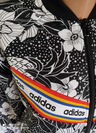 Крутая кофта  на змейке мастерка олимпийка adidas originals2 фото