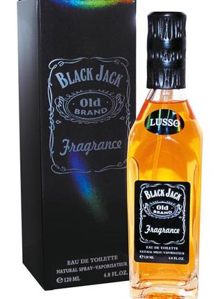 Туалетна вода чоловіча lusso "black jack" edt 120 мл