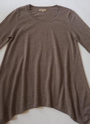 Оригінальний кашеміровий светр туніка преміум бренд stephan boya6 фото
