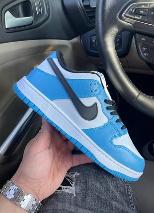 Женские кроссовки nike sb dunk low blue barricade 36-37-38-39-40