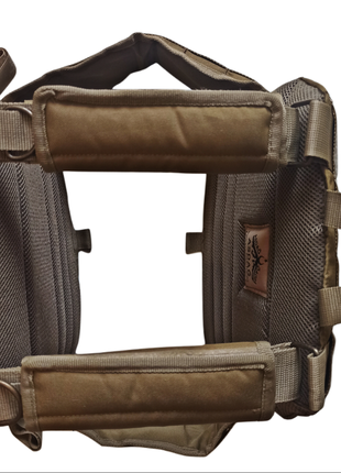 Плитоноска розгрузка 2в1 cordura 1000d coyote7 фото