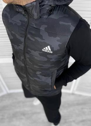 Жилетка adidas camo2 фото