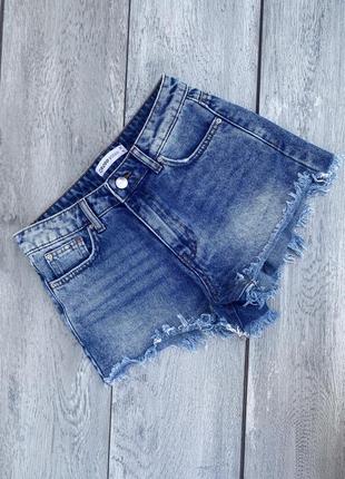 Шорты джинсовые cropp denim