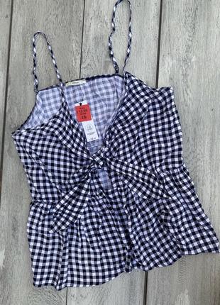 Майка в клеточку от george
