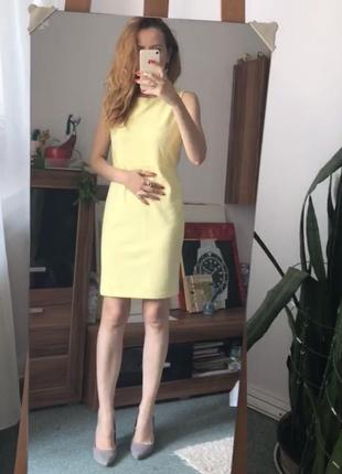 Лимонна сукня h&m4 фото