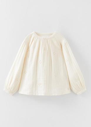 Текстурована блузка zara