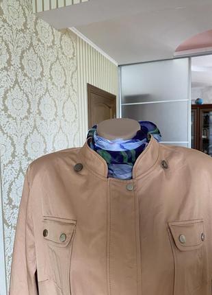 Крутий стильний брендовий італійський тренч плащ куртка10 фото