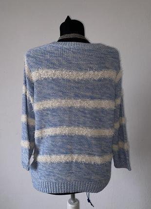 Актуальний светер, джемпер в полоску, стильний,модний, трендовий3 фото