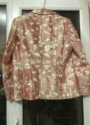 Эксклюзивный жакет пиджак женский шелк von daniels оригинал