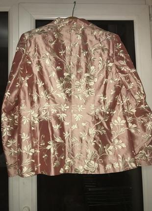 Эксклюзивный жакет пиджак женский шелк von daniels оригинал