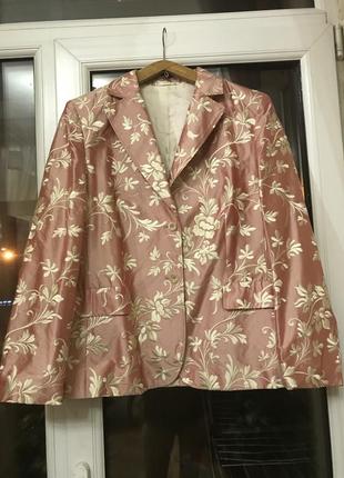 Эксклюзивный жакет пиджак женский шелк von daniels оригинал