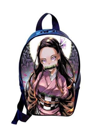 Рюкзак школьный аниме клинок рассекающий демонов незуко