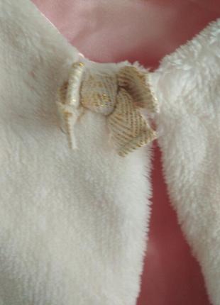 Ошатна хутряна жилетка накидка р. 140 на 9-11 років,palomino4 фото