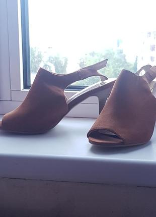 Босоножки босоніжки туфлі коричневі коричневые dorothy perkins 5 обмін обмен срочно терміново