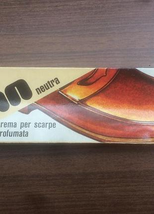 Крем для обуви итальянский cavallino прозрачный 50ml