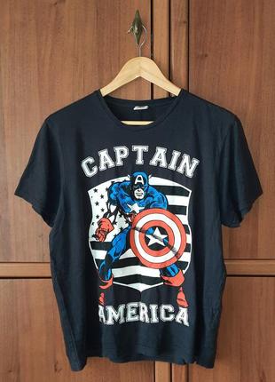 Чоловіча футболка капітан америка марвел | marvel captain america