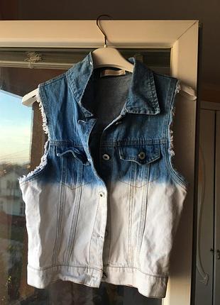 Безрукавка жакет жилет
