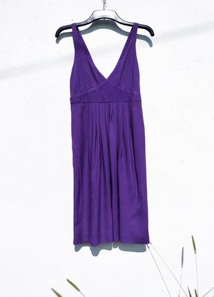 Платье фиалкового цвета zara