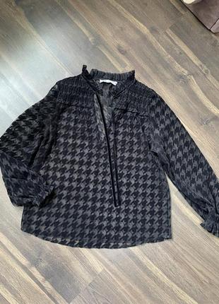 Блуза рубашка zara