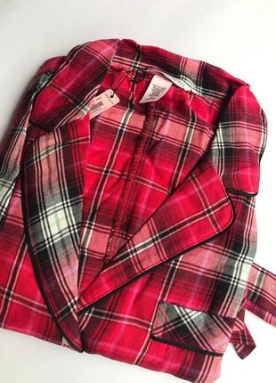 Victoria´s victorias secret виктория сикрет ромпер комбинезон flannel tie romper2 фото