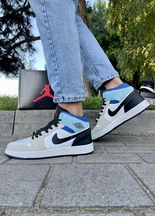 Кросівки nike air jordan1 фото