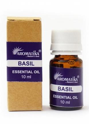 Ароматичне масло базилік aromatika oil basil 10ml.