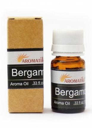 Ароматичне масло бергамот aromatika oil bergamot 10ml.1 фото