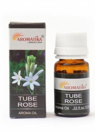 Ароматичне масло тубероза aromatika oil tube rose 10ml.1 фото