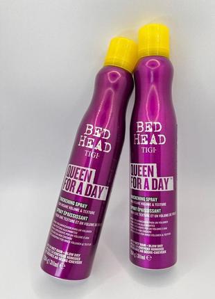 Спрей для  об'єму волосся tigi superstar queen for a day thickening spray