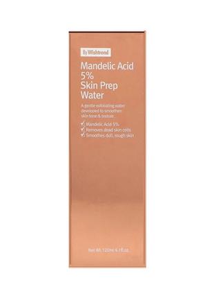 Тонер с миндальной кислотой 5% by wishtrend mandelic acid 5% skin prep water