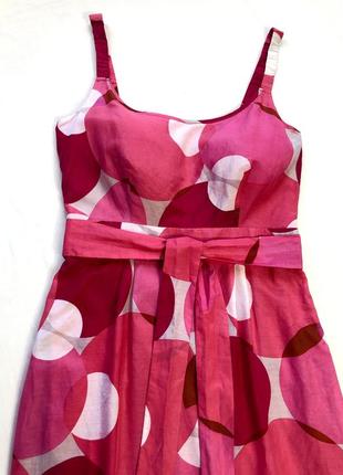 Шёлк+коттон стильное платье от marc aurel5 фото