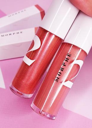 Блиск для губ happy glaze lip gloss morphe відтінок can't wait4 фото