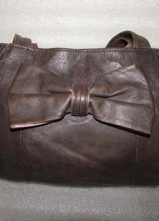 Tu~містка сумка 100% натуральна шкіра ~ англія