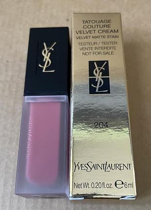 Yves saint laurent tatouage couture velvet cream #2041 фото