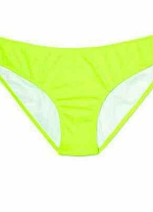 Яркий купальник топ и плавки victoria´s secret pink strappy front top & mini bikini 💛💙8 фото