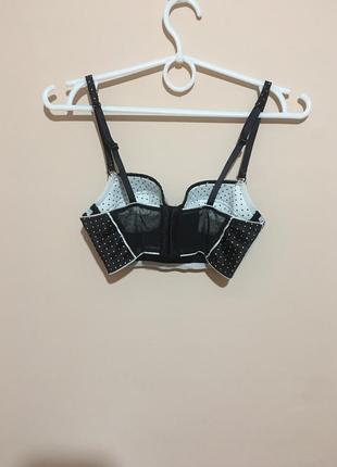 Бюстгальтер атласный marks & spencer 30b 65b vintage bra limited edition2 фото