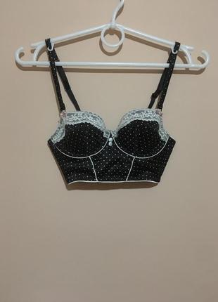 Бюстгальтер атласный marks & spencer 30b 65b vintage bra limited edition3 фото