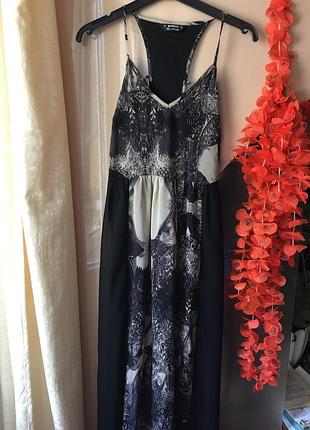 Красивий довгий літній сарафан miss selfidge