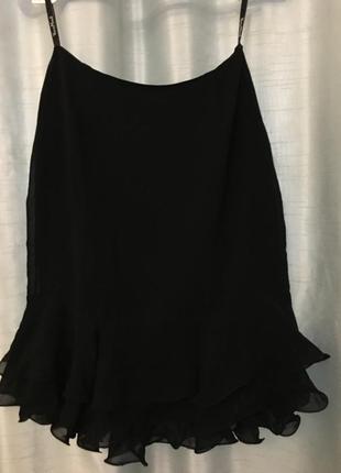 Воздушная юбка с рюшами vera mont xs-s