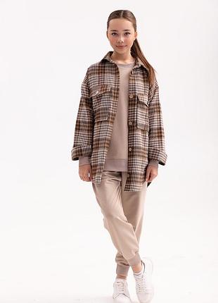 Дитяча сорочка в клітинку