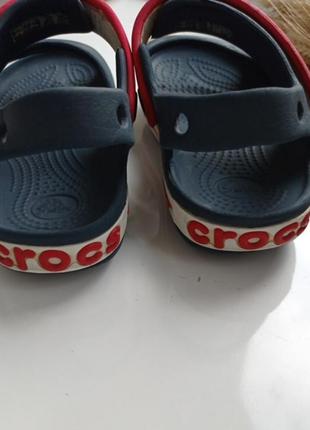 Сандалі босоніжки аквашузи крокси crocs c10 / розм. 26-27 оригінал4 фото