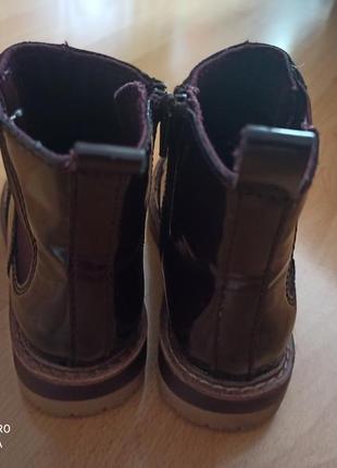 Черевики челсі ботинки челси zara для дівчинки3 фото